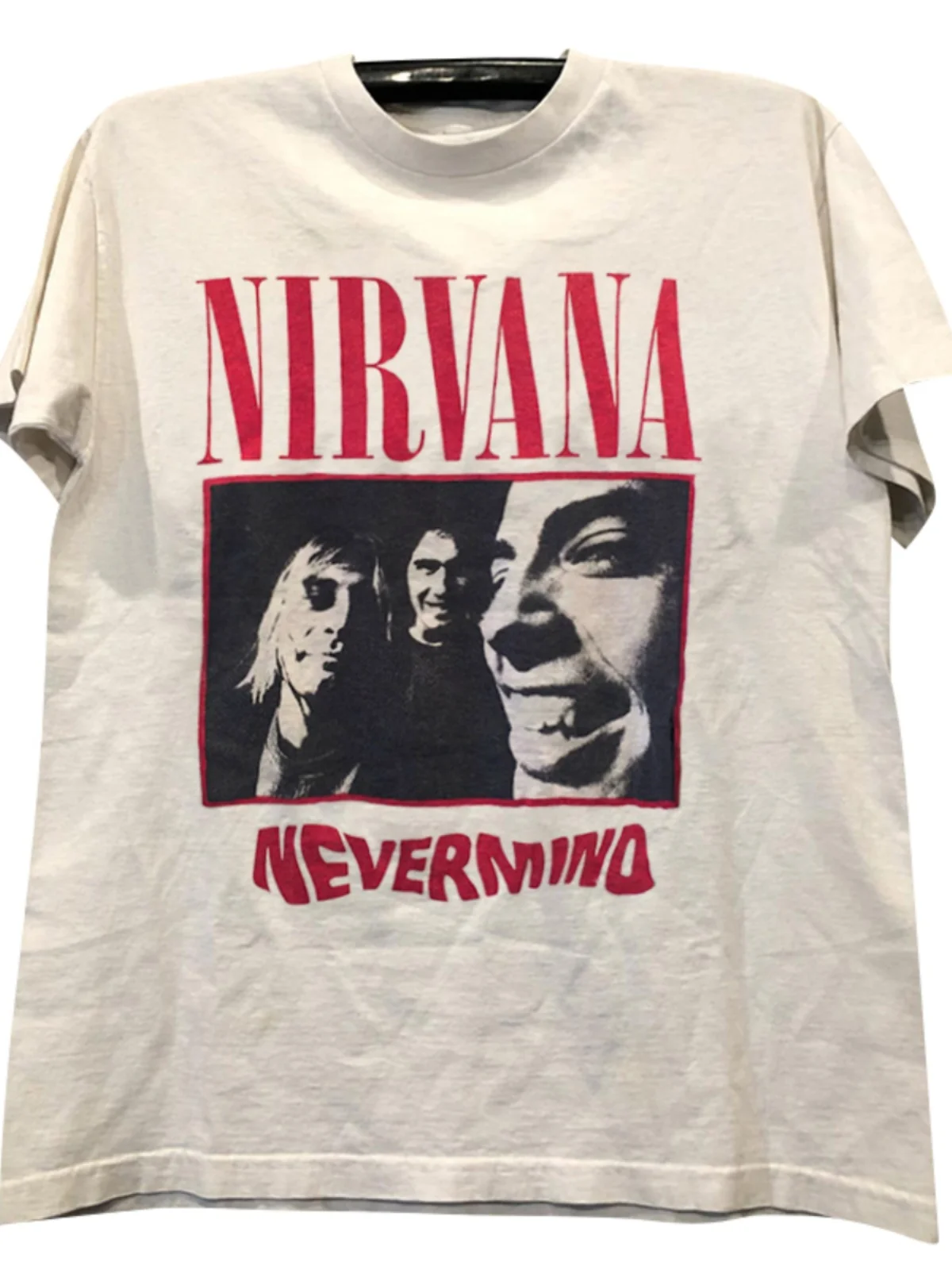Nirvana Nevermind Vinyl Camiseta Divertida Para Moteros Y Abuelos Con Frase  'No Siempre Estoy Gruñón' - Algodón 100% Tshirt Moto No Siempre Gruñon, image size:1200x1600