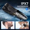 SEJOY 3D Electric Shaver Wet &Dry Rotary Shavers Pop-up Trimmer Waterproof Gifts 6
