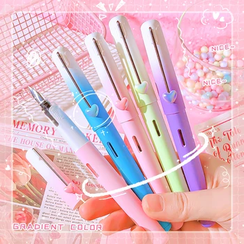 accessori per la scuola Penne eleganti penna a inchiostro per il ritorno a scuola penna stilografica di alta qualità Penne per scrivere cancelleria per ufficio kawaii