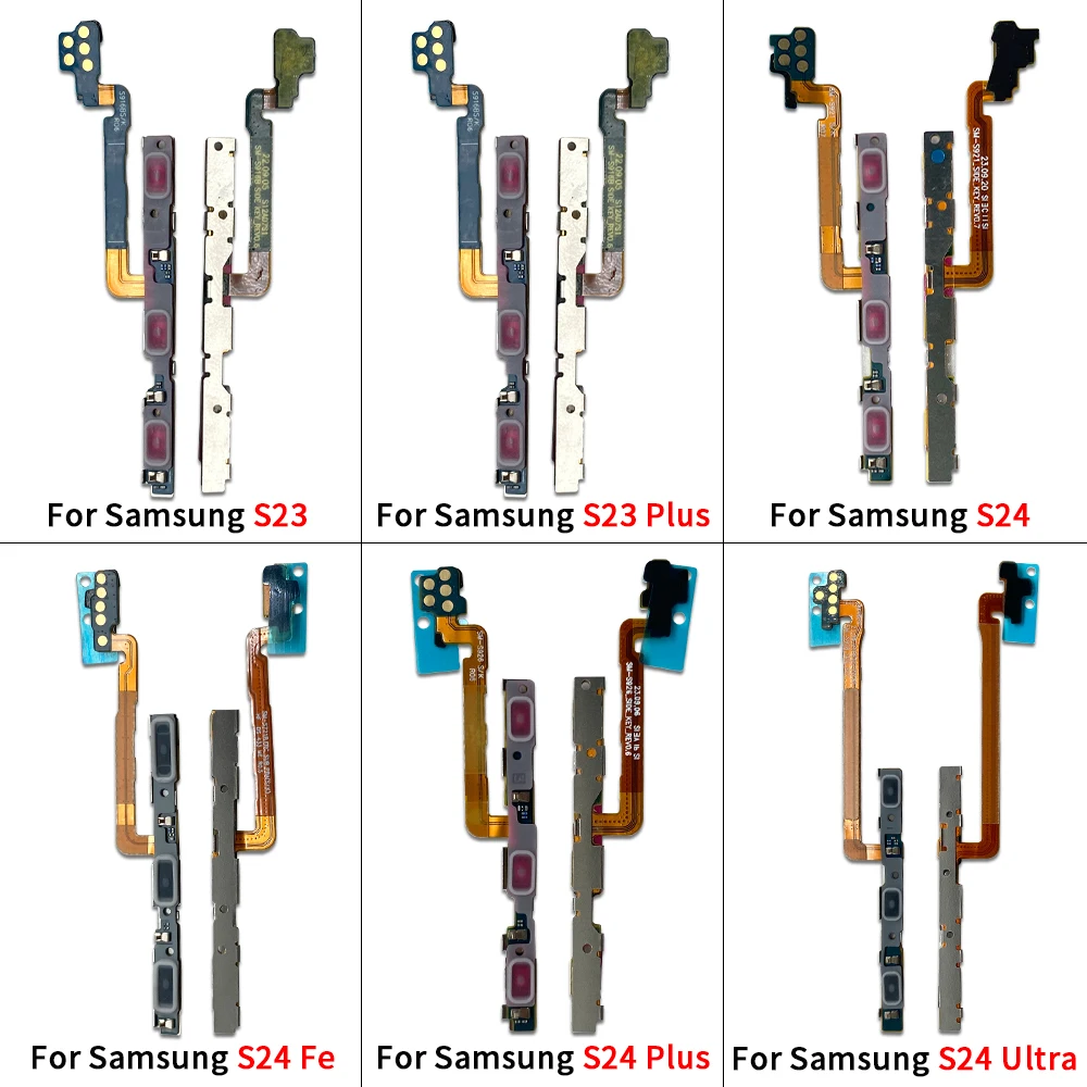 Enhanced Power Volume Button Flex Cable Ribbon Spare Part