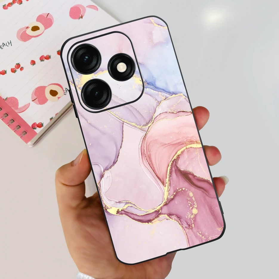 Stylish Shockproof Painted Phone Case with Soft Bumper
