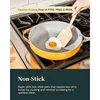 Caraway Nonstick Ceramic Cookware Set (12 Piece) Pots, Pans, Lids and Kitchen Storage - Non Toxic - Oven Safe & Compatible 5
