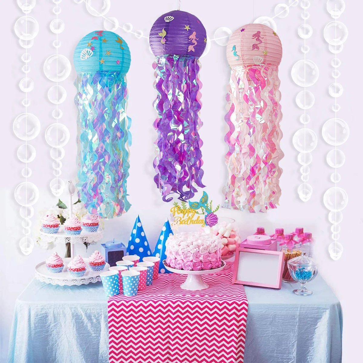 Party Supplies Mermaid Themed Birthday Party Decoration