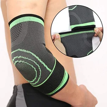 1pc Sports Elbow Protector For Men And Women, Joint Sleeve Protector Arm Sheath, Tennis Elbow Belt Strap Pressurized Winding