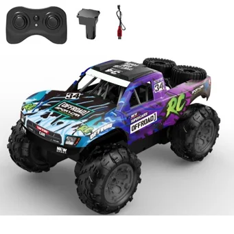 RC Off Road Auto 1/14 Stunt Fahrzeug 4WD Fernbedienung Amphibien Wasserdicht Pickup Klettern Auto 7,4 V Batterie RTR Modell