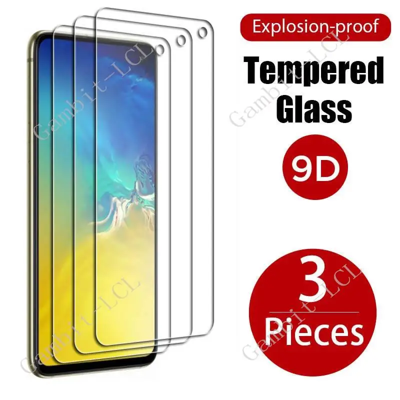 

Защитное закаленное стекло для Samsung Galaxy S10e 5,8 дюйма, 3 шт.