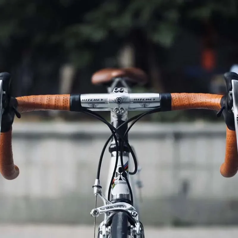 Bike Handlebar Tape Road Handlebar Tape Strapping Bicycle Anti-skid Belt EVA PU Leather Handlebar Belt Wear-resistant Anti-skid Riding Equipment bike handlebar tape bicycle handlebar strap