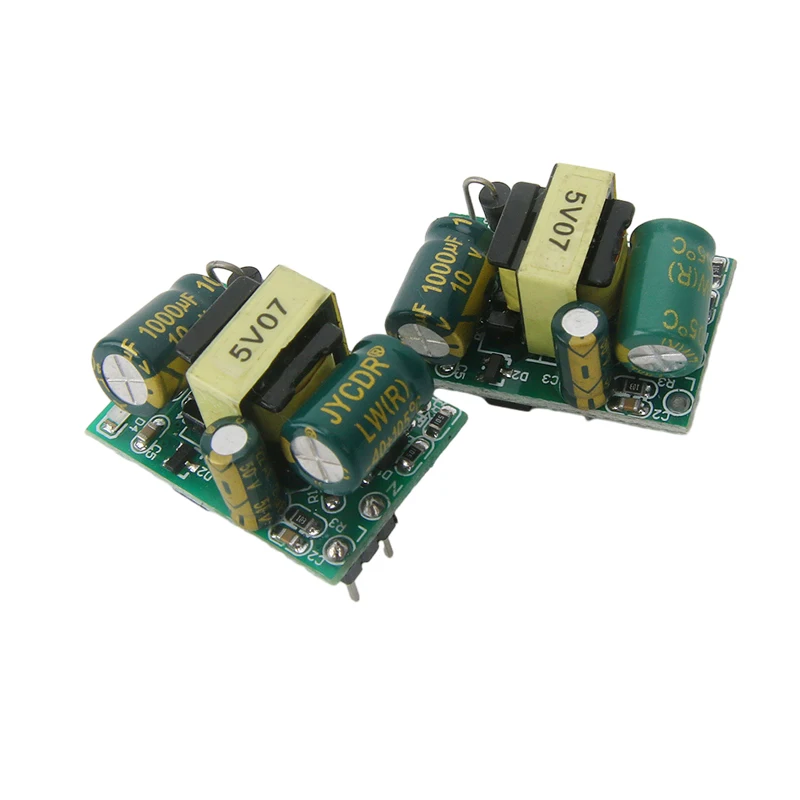 AC-DC 정밀 벅 컨버터 AC 220V to 5V DC 스텝 다운 변압기 전원 공급 장치 모듈 1A 12W, 3.3V, 5V, 12V