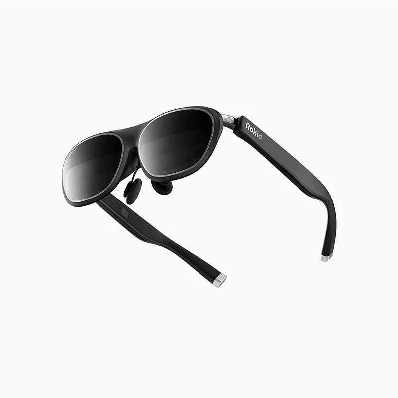 Rokid Max 2 AR 3D Smart Glasses 300" Spatial Multi Screen 1920X1200 50&deg;FoV Home Game Viewing Realtime Trans Rokid AR Joy 2