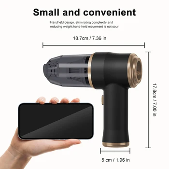 Wireless Car Vacuum Cleaner for Cleaning Bedroom Carpets Portable High Power Function Home Appliance Cleaning Machine 4