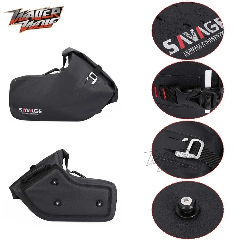 Sacoche De Guidon étanche Pour CFMOTO 450MT 2023-2024 - Rangement Téléphone, Outils, Navigation, Fixation Rapide