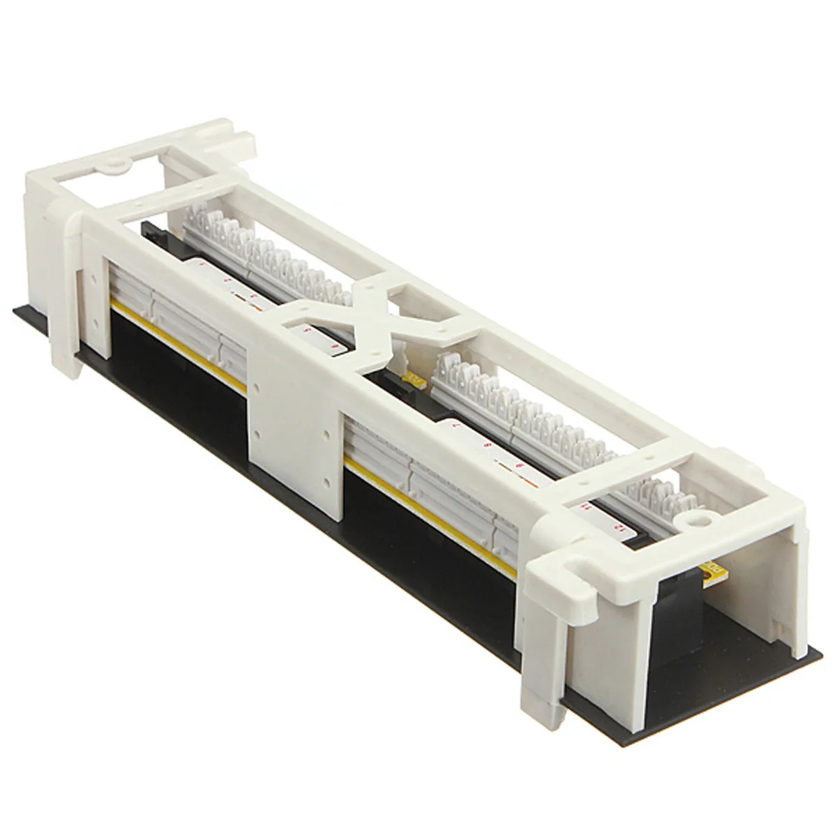 Rack de Parede com Suporte de Parede Superfície Kit de Ferramentas de Rede Cat6 Patch Panel Rede Rj45 12 Portas - Imagem 2