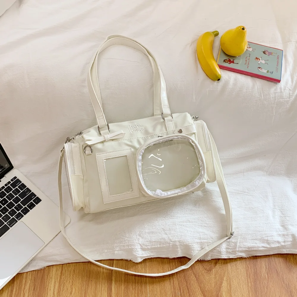 2025 Spring Summer Bowknot College JK Girl Uniform Bag Anime Shoulder Crossbody Bag Tongwa Bag Polo Bag