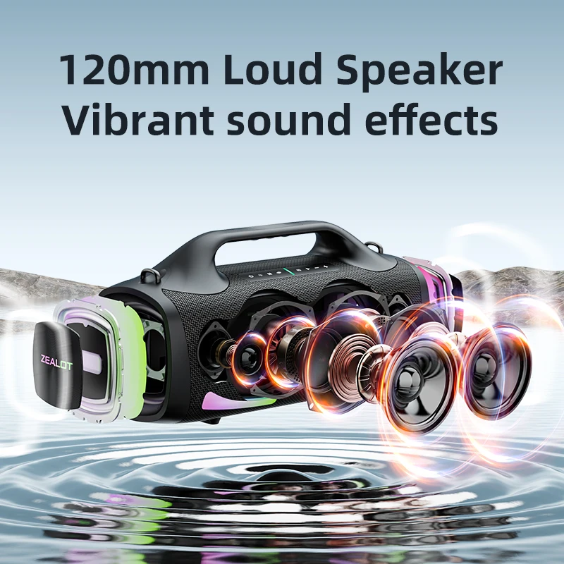ZEALOT-S79 Speaker Party Portable Speaker with Bluetooth 5.2