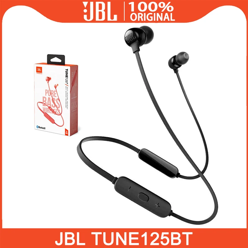 Audífonos JBL Inalámbricos Bluetooth In Ear T125BT Negro