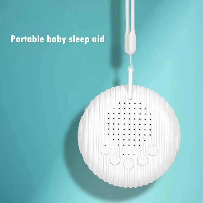 Portable Baby Sleep Machine White Noise Sound Machine Soothing Sounds Volume Adjustable 3