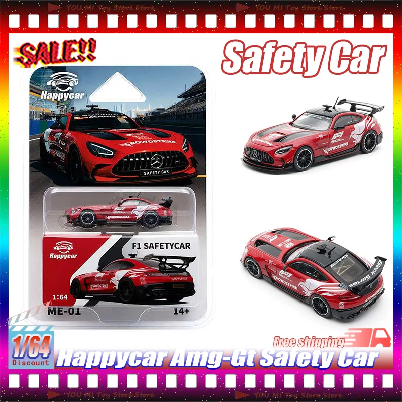 1:64 미국 버전 Happycar Amg-Gt 안전차 합금 다이캐스트 모델 수집가 ..