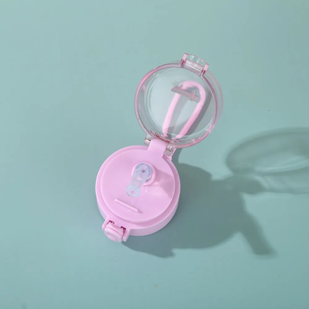 Description Picture 3 of itemCute Mini Thermos Cup 150/250ml One-button Opening Pocket Insulated Cup with Straw Keep Warm Keep Ice Fashion Drinkware