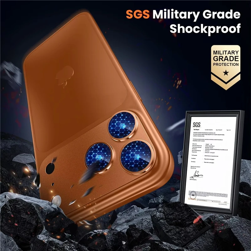 Premium Metal Camera Protector with Tempered Glass Cover for Enhanced Lens Protection
