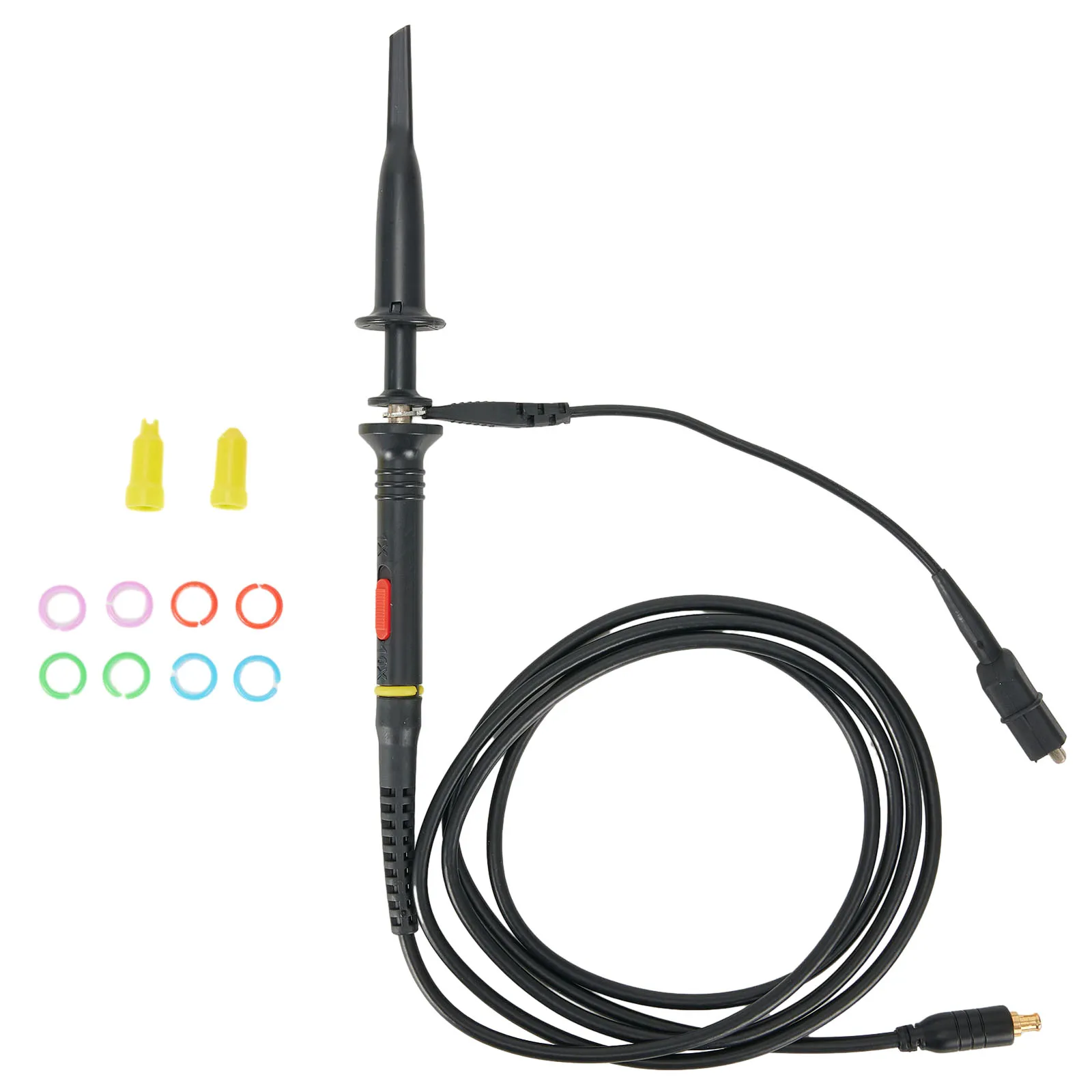 MCX Oscilloscope Probe 60MHz 1X 10X Alligators Clip For Portable Oscilloscope Clip-on Probe For Portable 1 Pc oscilloscope probe