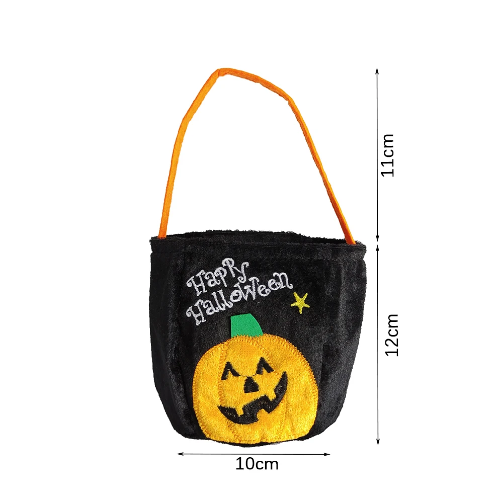 Halloween Vlies Süßigkeiten Taschen Kürbis Geist Fledermaus Geschenkverpackung Tasche mit glücklichem Griff Halloween Dekoration Partyzubehör – Detail 11