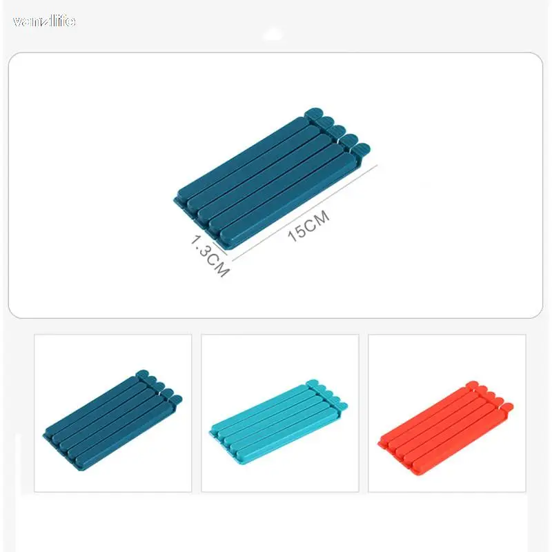 Food Clips 10-Piece Food Bag Sealing Artifact Sealing Clip Long Snack Clip Kitchen Food Bag Preservation