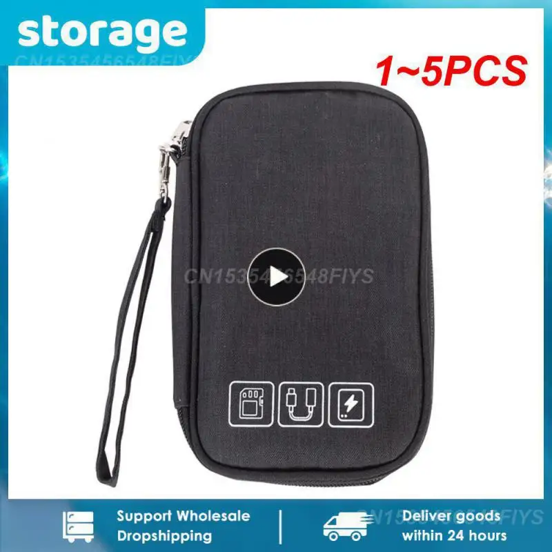 

Портативный органайзер для кабелей и аккумуляторов, 1-5 шт.