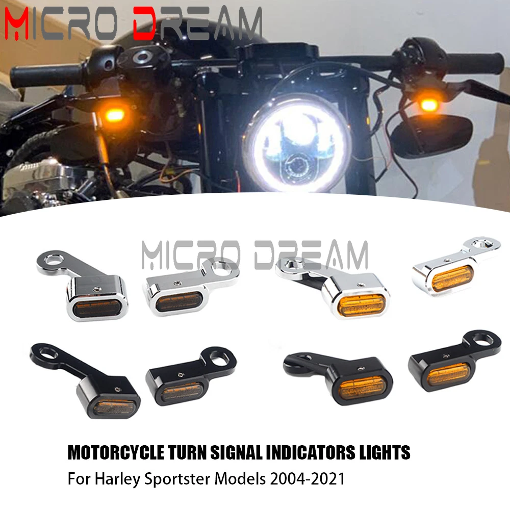 

Мини-индикатор поворота для мотоцикла, для Harley Sportster XL Super Low Iron 48 72 883 1200 2004-21