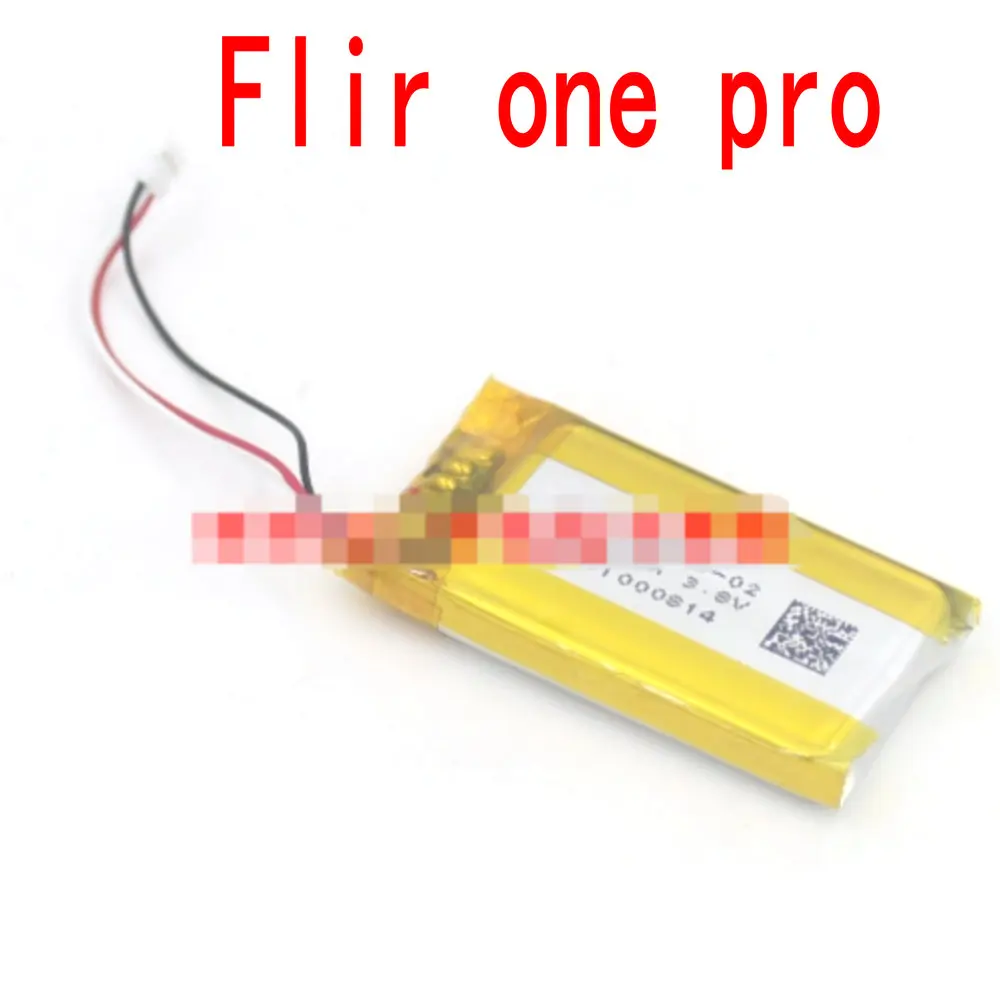 3.7V 520Mah Flir One Pro Termocamera Li-Po Polymer Ricaricabile Pack Sostituzione 3 Linee + Tracciamento Del Numero
