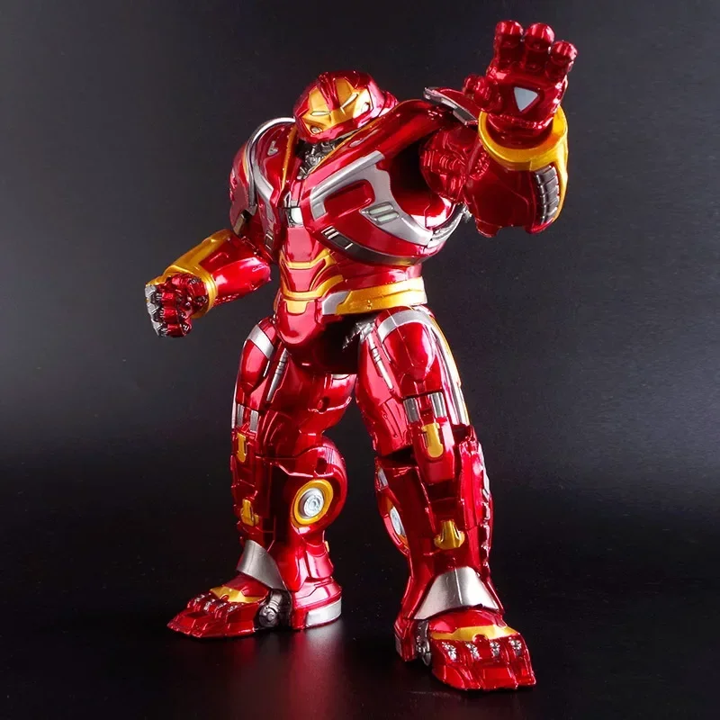 

8-inch Marvel Movie Luminous Hulkbuster Armor Iron Man Joint Movable Model Toy Avengers 4 Figure Toy Gifts