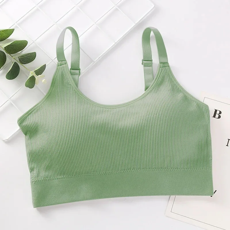 Elegant Seamless Full-Cup Bralette - Breathable Wireless Design