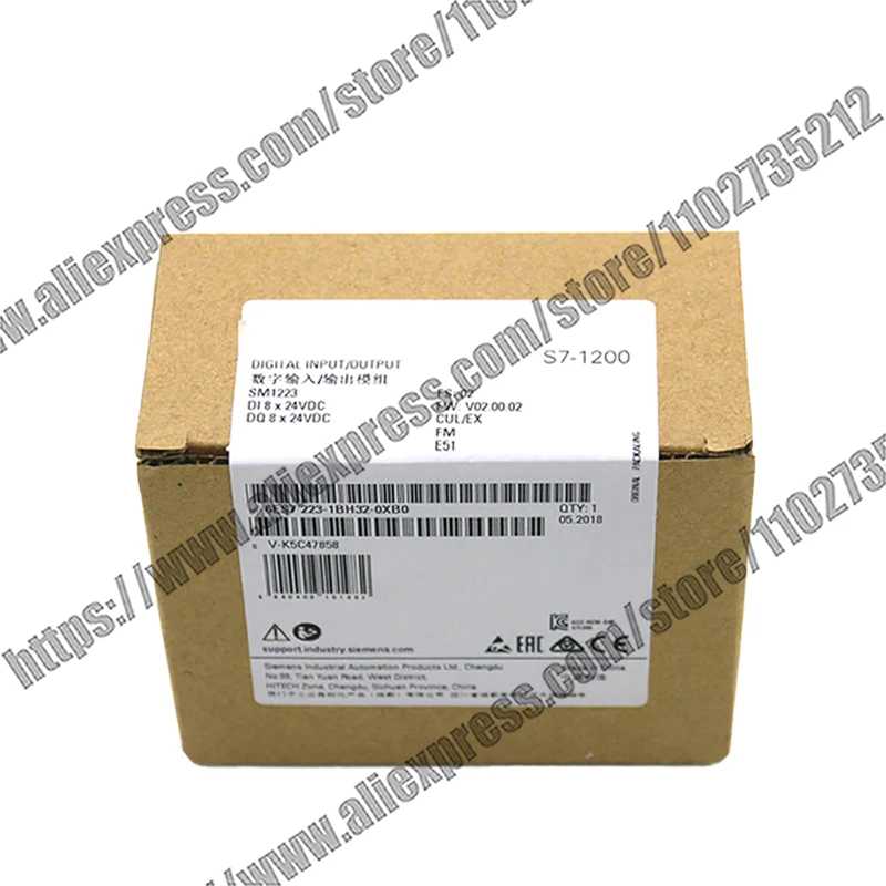 S7-1200 Sm 1223 1221 Relè Transistor 6 Es7 223 6Es7223-1Bh32-0Xb0