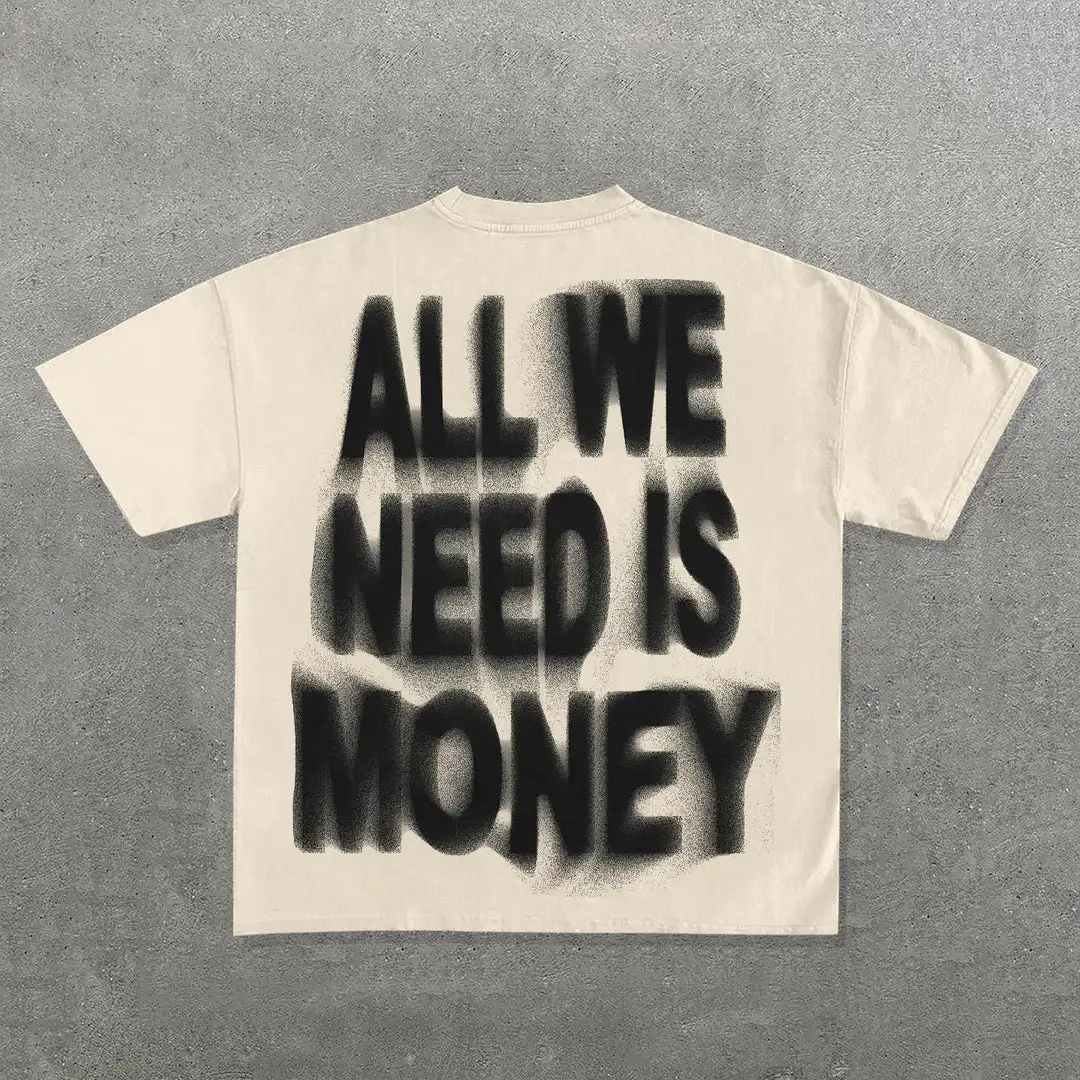 Camseta Con Estampado De Letra | Graphc Tees, Clothes For Women, Clothes