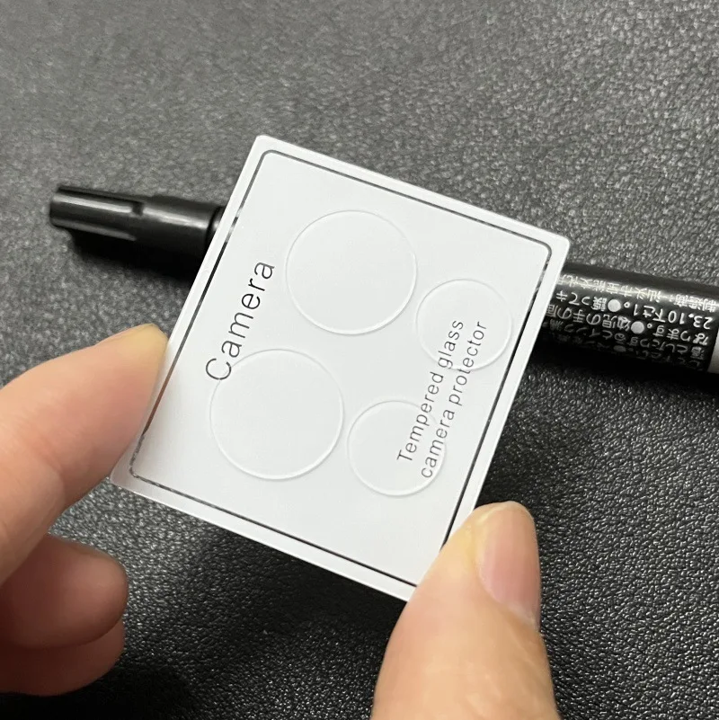 3D Camera Lens Tempered Glass Screen Protector Film