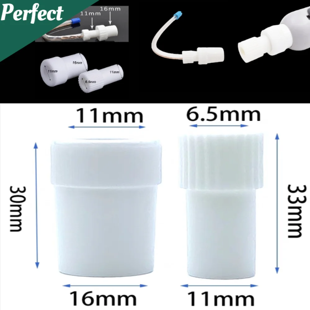 

5pcs Disposable Dental Straw Converter Autoclave Dental Saliva Rotary Straw Adapter Tip Dental Accessories Ejector Adapter Tip