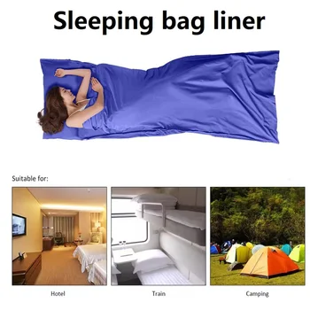 Sleeping Bag Liner Fleece Sleeping Bag Portable Ultra-light Polar Travel Sheets for Adults Camping Sleeping Bag SJDZ01 1