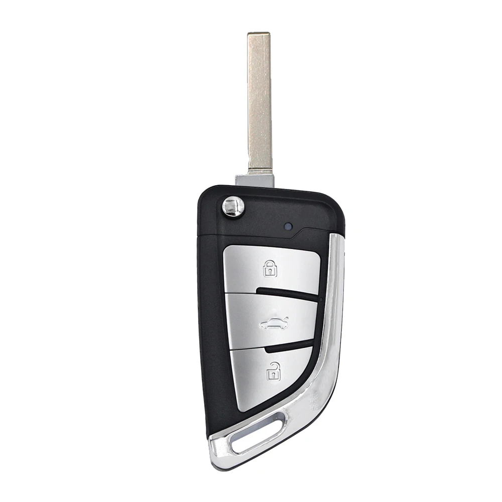 3 Buttons Upgraded Flip Remote Car Key Shell Case For MQB Golf VII Golf7 MK7 Skoda Octavia Seat Leon Altea HU66/HU162T key case,car key shell,key shell