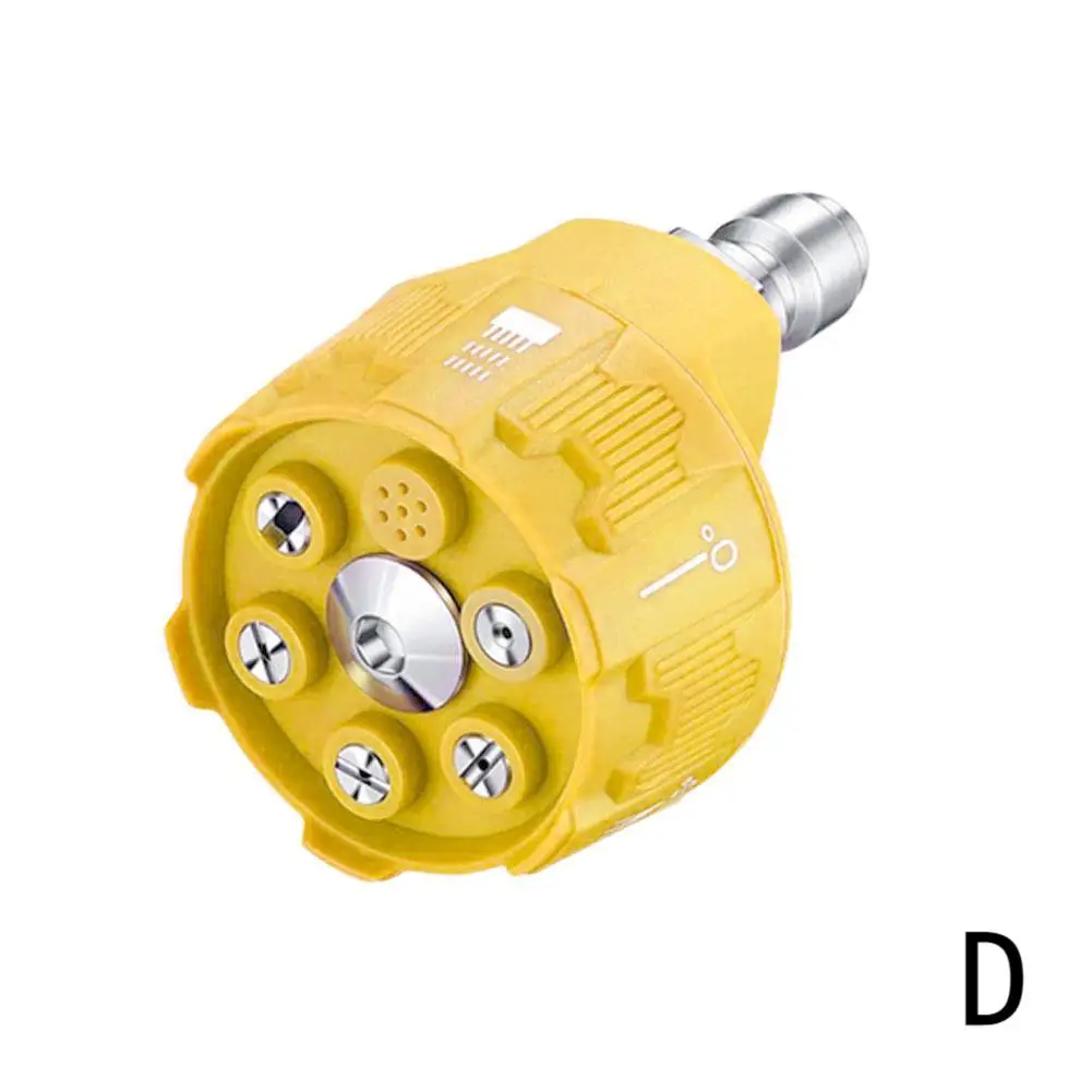 Ugello Idropulitrice 6 In 1 - Acciaio Inox, 3000 PSI, Con Connessione Rapida - Foto 5