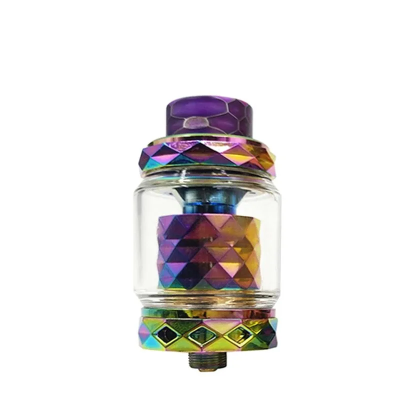 

Marvec Priest RTA Atomizer 24mm 4.2ml Capacity Dual Coil Deck Brass Material Six Adjustable Sirflow Holes Tank Magnetic Switch