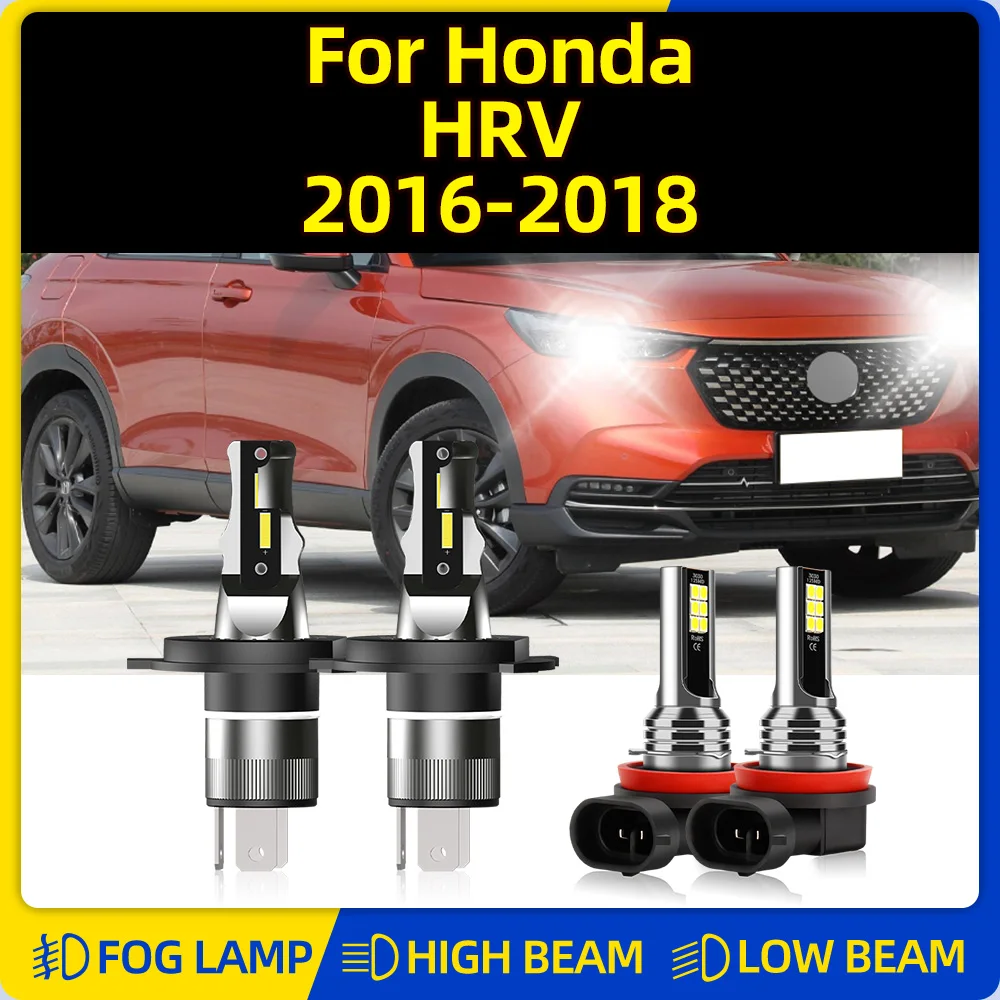

Canbus LED Car Headlight Bulbs 40000LM Auto Headlamps 6000K White Fog Lights 12V Plug And Play For Honda HRV 2016 2017 2018