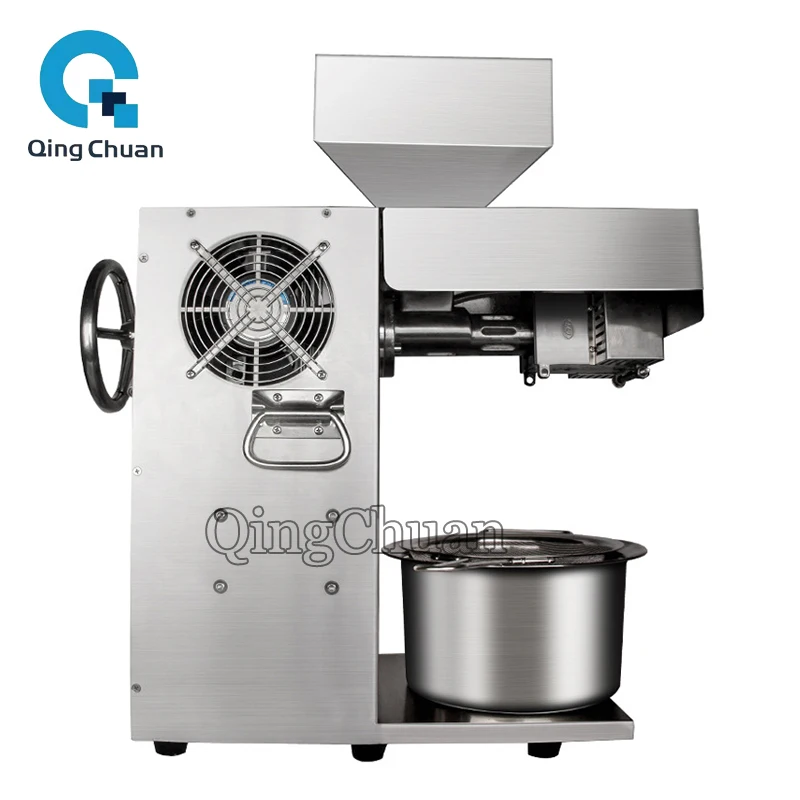 Oil Press Machine TB15 3000W Home Peanut Seeds Squeezer Stainless Steel Business Sesame Sunflower Expeller Soybean Extraction 2