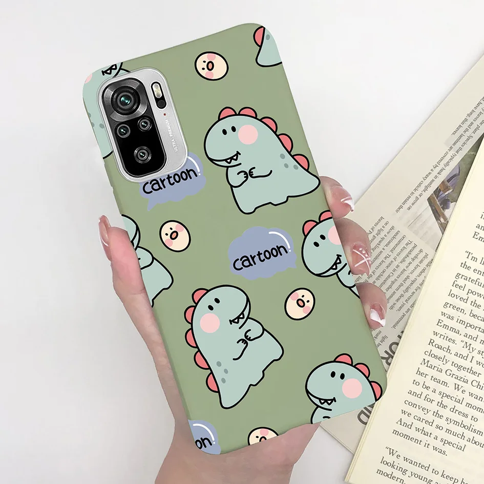 Cute Fashion Heart Avocado Soft Silicone Phone Case for Xiaomi Redmi Note Series