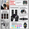2025 New ECG+PPG Accurate Measure Heart Rate Smart Watch Men Blood Pressure Lipids Uric Acid Bluetooth Call Health Smartwatches 2