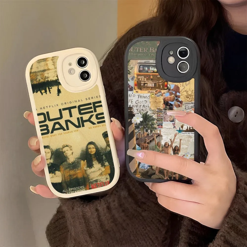 

Outer B-Banks Phone Case Hard Leather For IPhone 14 13 12 Mini 11 14 Pro Max Xs X Xr 7 8 Plus Fundas