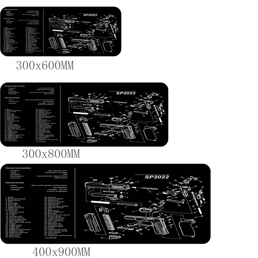 AR15 AK47 ريمنجتون 700 بندقية تنظيف أجزاء لوحة الم...