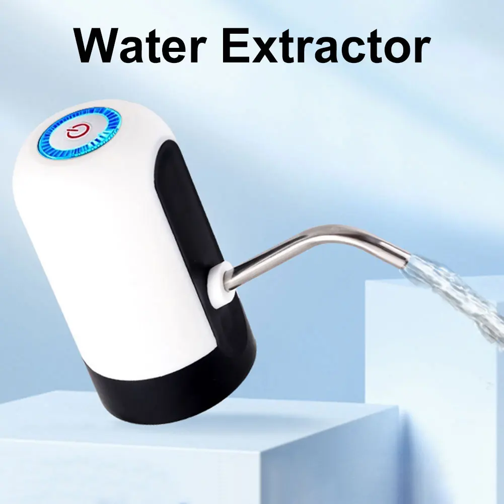 Water Dispenser Pump Automatic Drinking Water Bottle Pump USB Charging Drinking Dispenser Camping Picnic