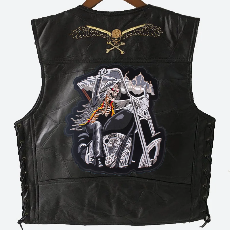 

2023 Mens Vest Motorcycle Jacket Biker Retro Vests Motorcycle Chaqueta Veste Jaqueta Motoqueiro West