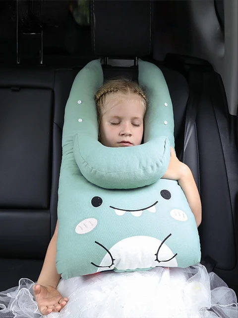 Oreiller de voyage confortable pour enfants, coussin de siège de