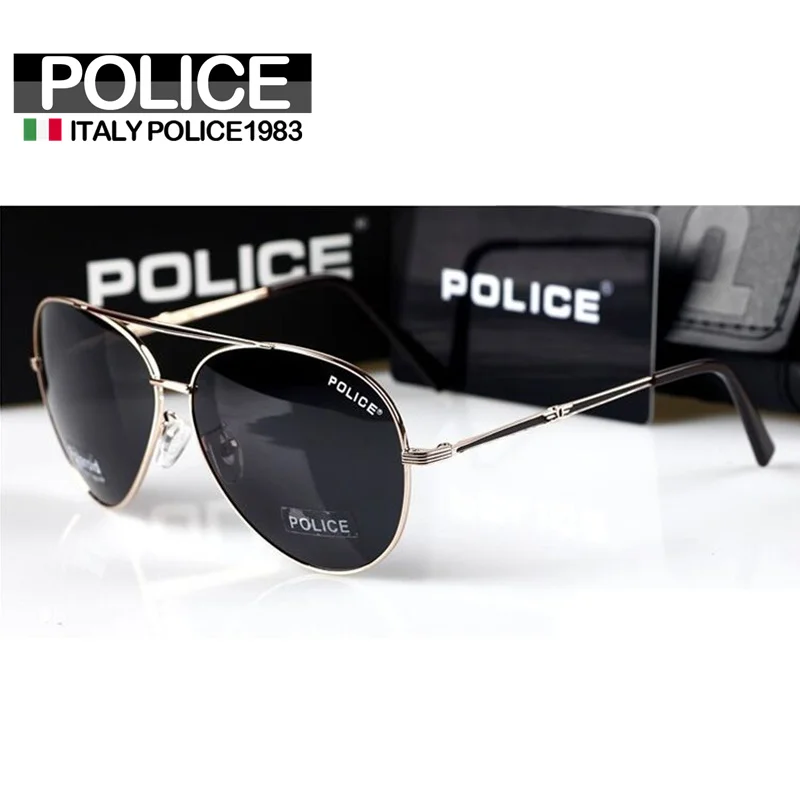 

Очки-авиаторы полиция P8585 поляризационные, роскошные брендовые солнечные очки-авиаторы для мужчин и женщин, зеркальные, для вождения, Италия, 1983