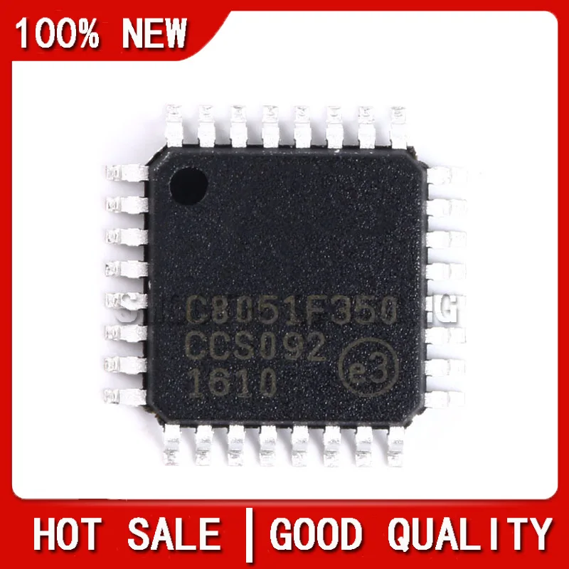 

5PCS/LOT New Original C8051F350-GQR C8051F350-G C8051F350 LQFP-32 Microcontroller Chip 768B RAM